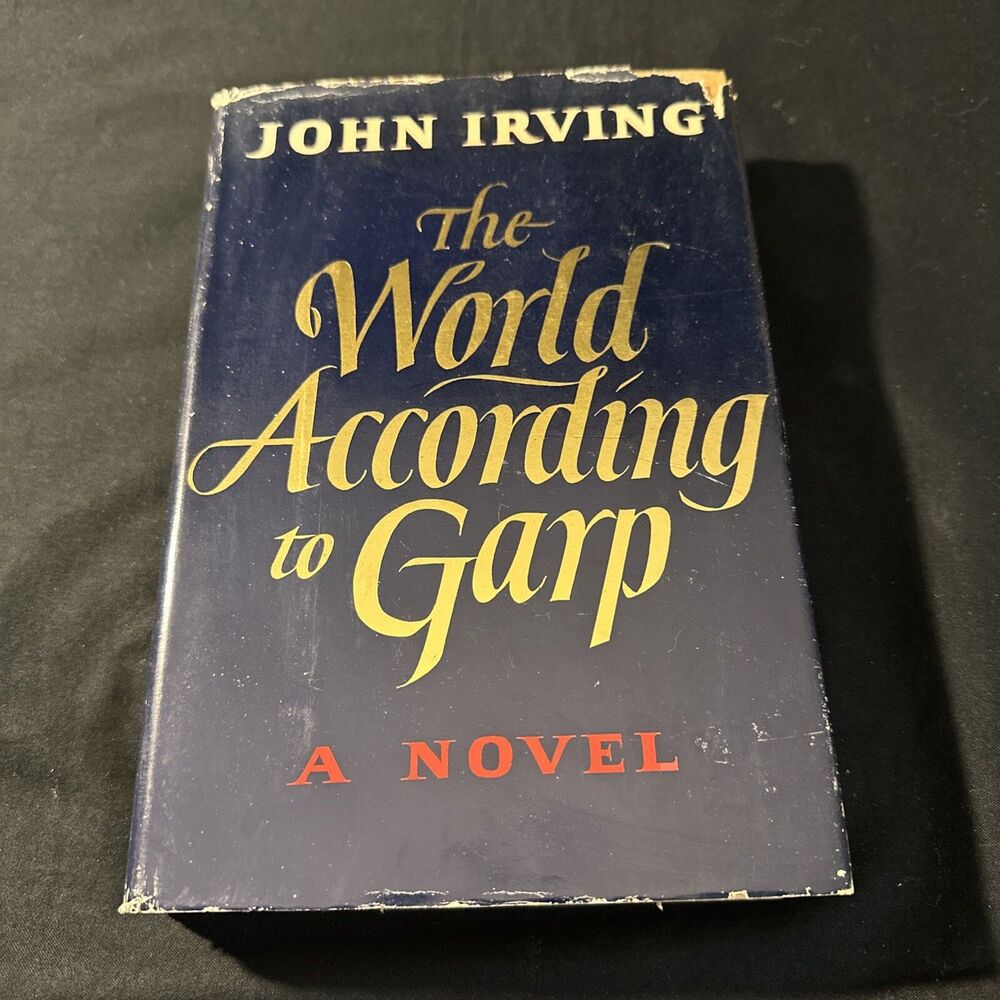 John Irving The World According to Garp 1st Edition Hardcover Book DJ 1978